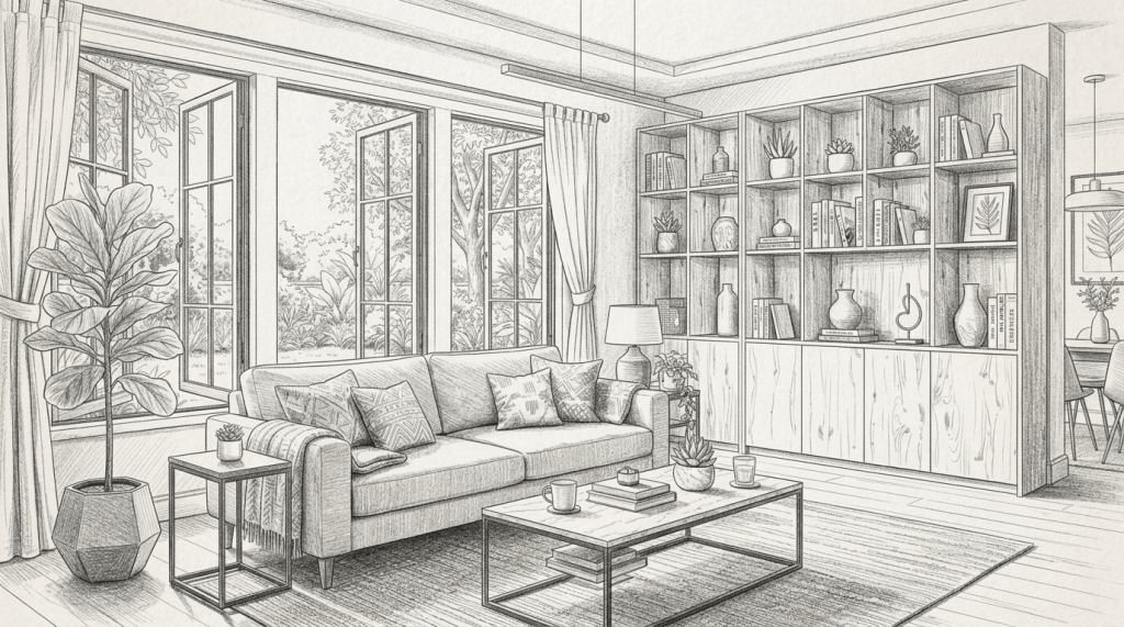 Convert to pencil sketch style